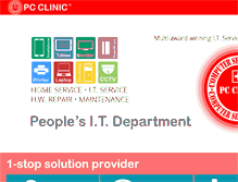 Tablet Screenshot of pcclinic.com.ph