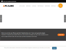 Tablet Screenshot of pcclinic.pt