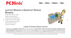 Desktop Screenshot of pcclinic.co.in